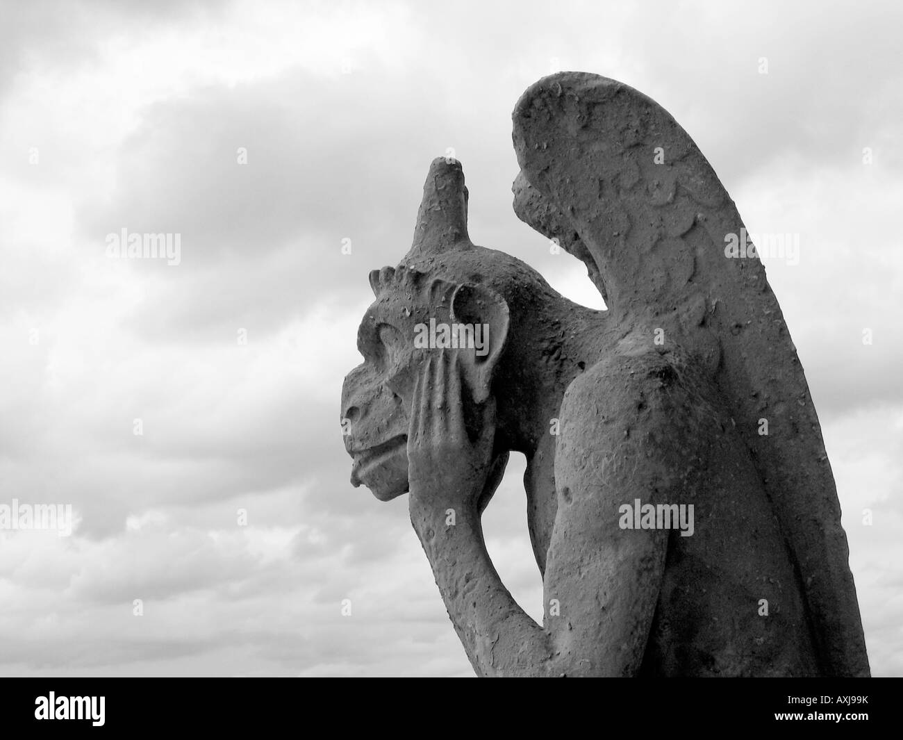 Gargoyle paris Black and White Stock Photos & Images Alamy