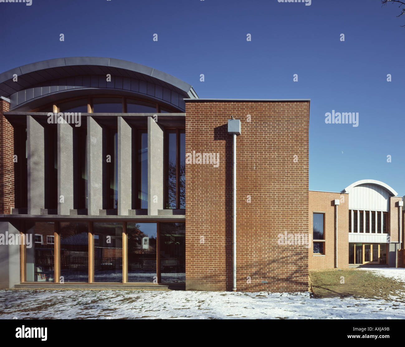 BEDFORD SCHOOL LIBRARY Stock Photo Alamy