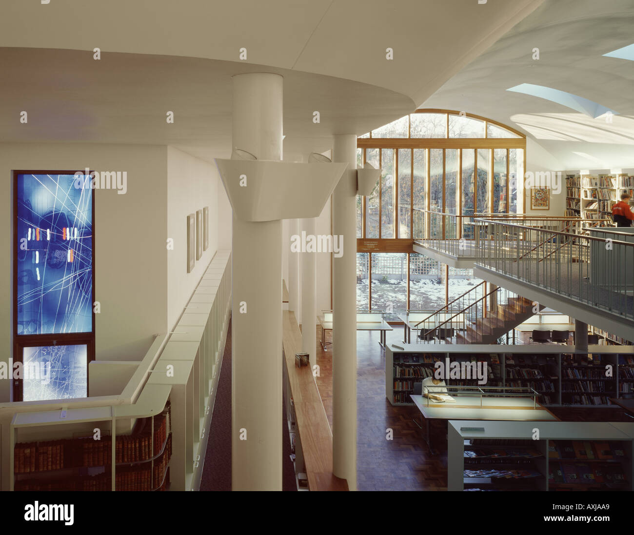 BEDFORD SCHOOL LIBRARY Stock Photo Alamy