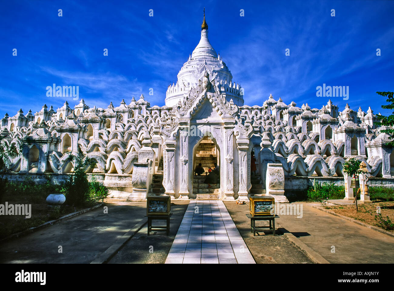 Sandanami paya in Mandalay, Myanmar Stock Photo