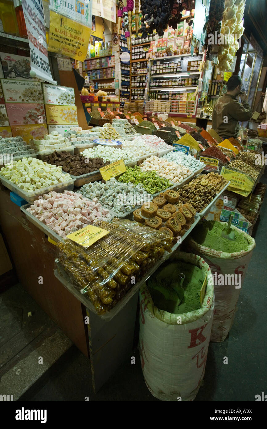 Sweets, Bazaar, Istanbul Stock Photo - Alamy
