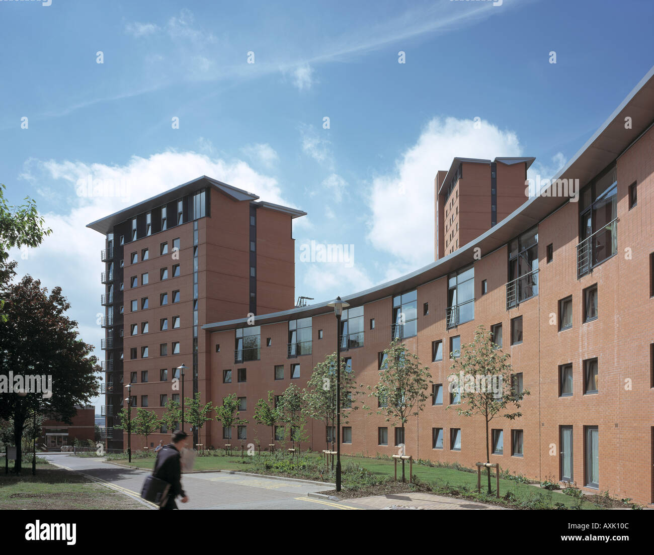 LAKESIDE RESIDENCE UNIVERSITY OF ASTON Stock Photo Alamy