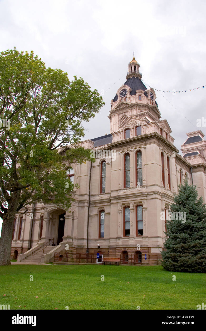 The Parke County Courthouse in Rockville Indiana Stock Photo Alamy