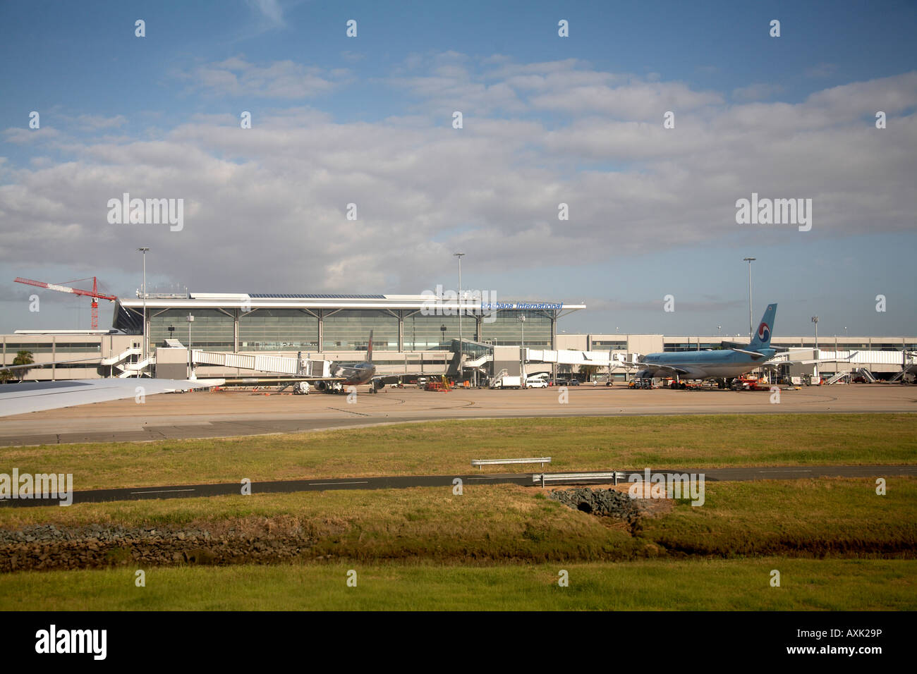 International Airport in Brisbane Queensland QLD Australia Stock Photo