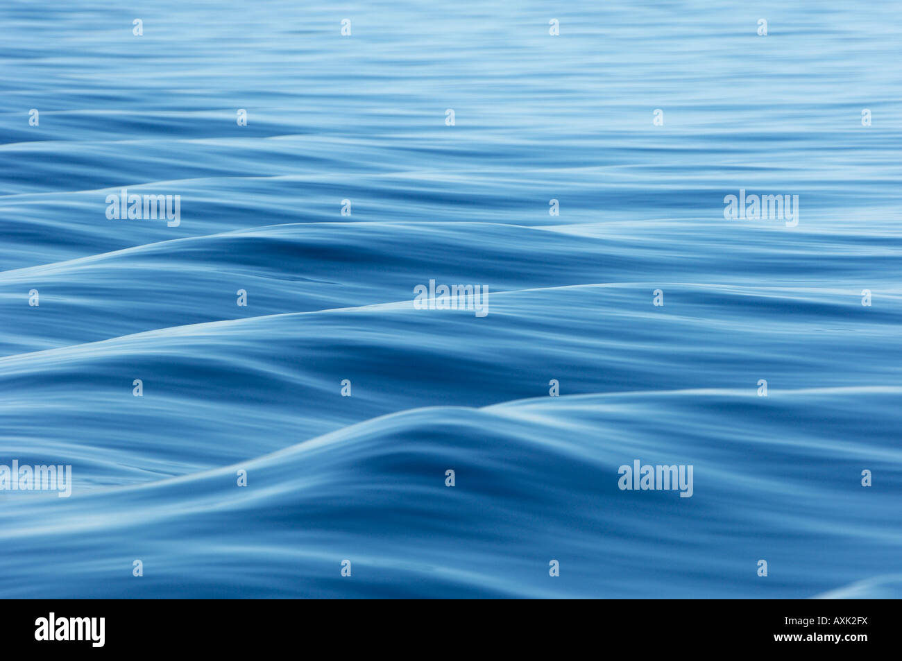 Gentle Waves Sea of Cortez Mexico Stock Photo