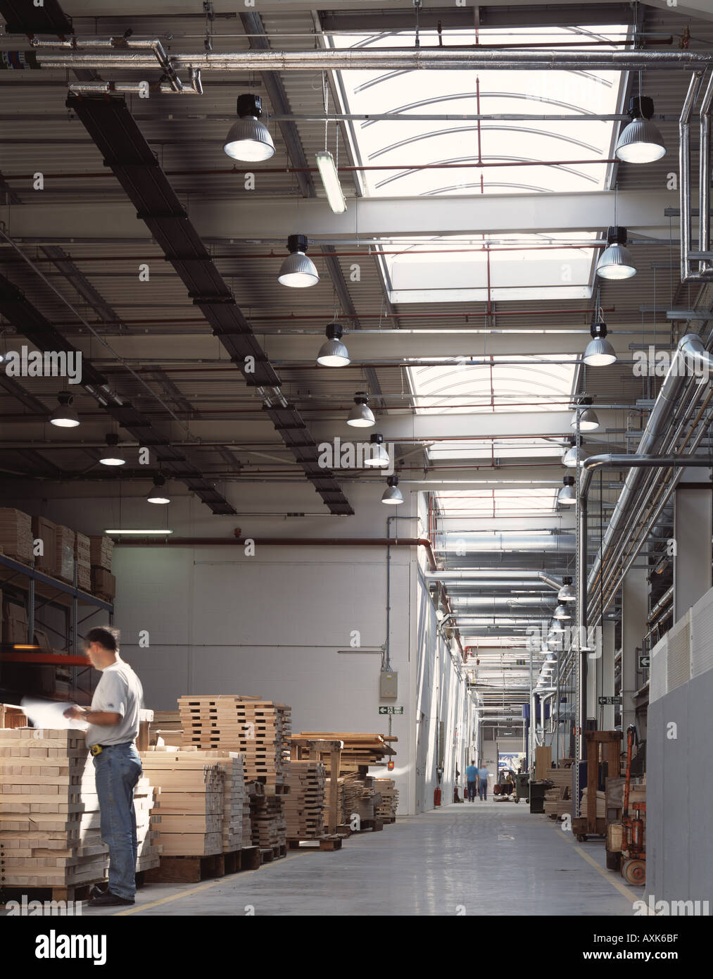 ERCOL FURNITURE FACTORY, PRINCES RISBOROUGH, UK Stock Photo Alamy