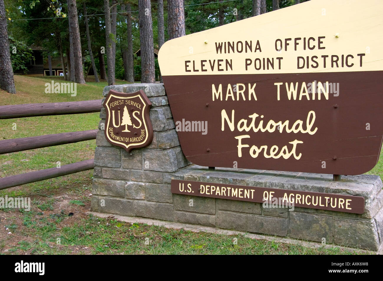 Mark Twain National Forest in Winona Missouri Stock Photo Alamy