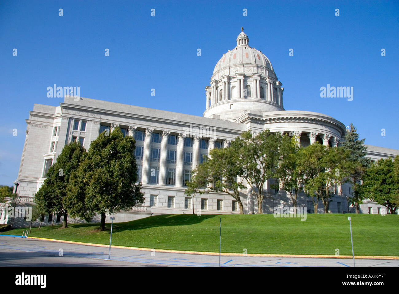 Missouri State Capitol Building in Jefferson City Stock Photo Alamy
