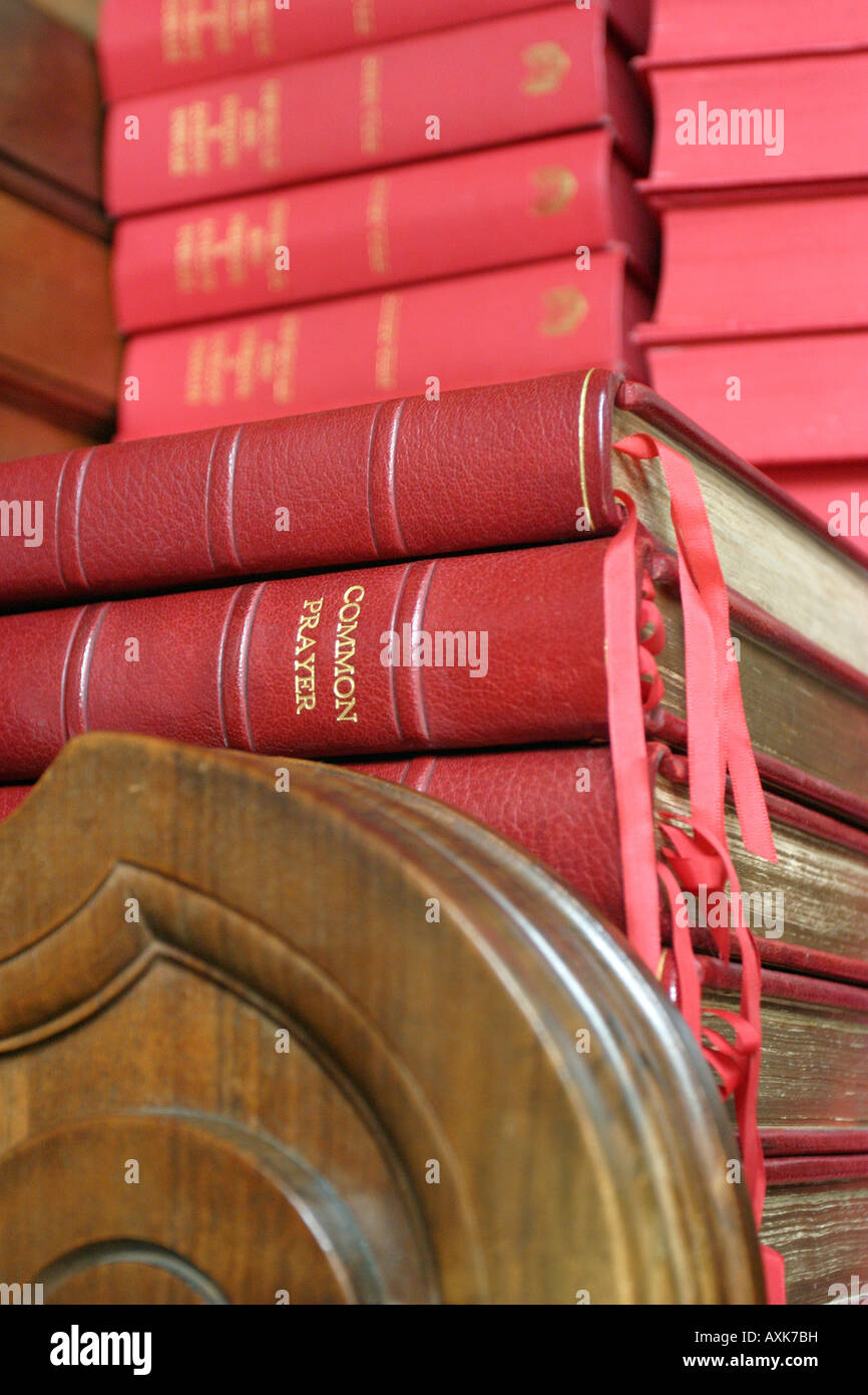 Bibles, Balliol College, Oxford Stock Photo