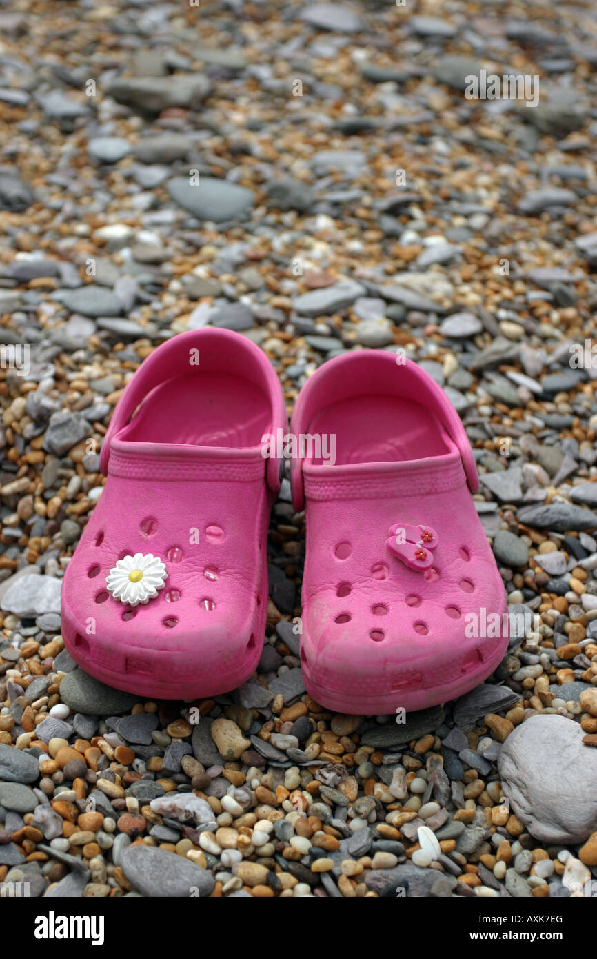 crocs kids girls on Pink Crocs High Resolution Stock Photography And Images Alamy
