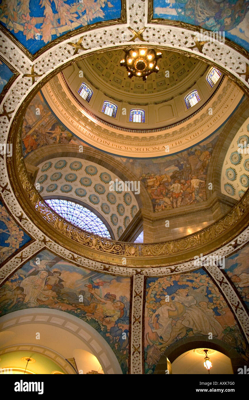 Interior of the Missouri State Capitol Building in Jefferson City ...