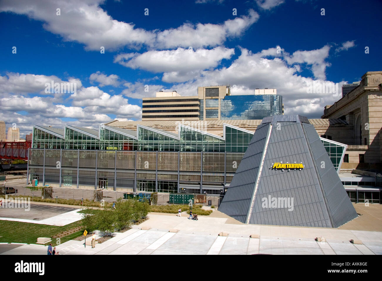 The Planetarium at Union Station in Kansas City Missouri Stock Photo