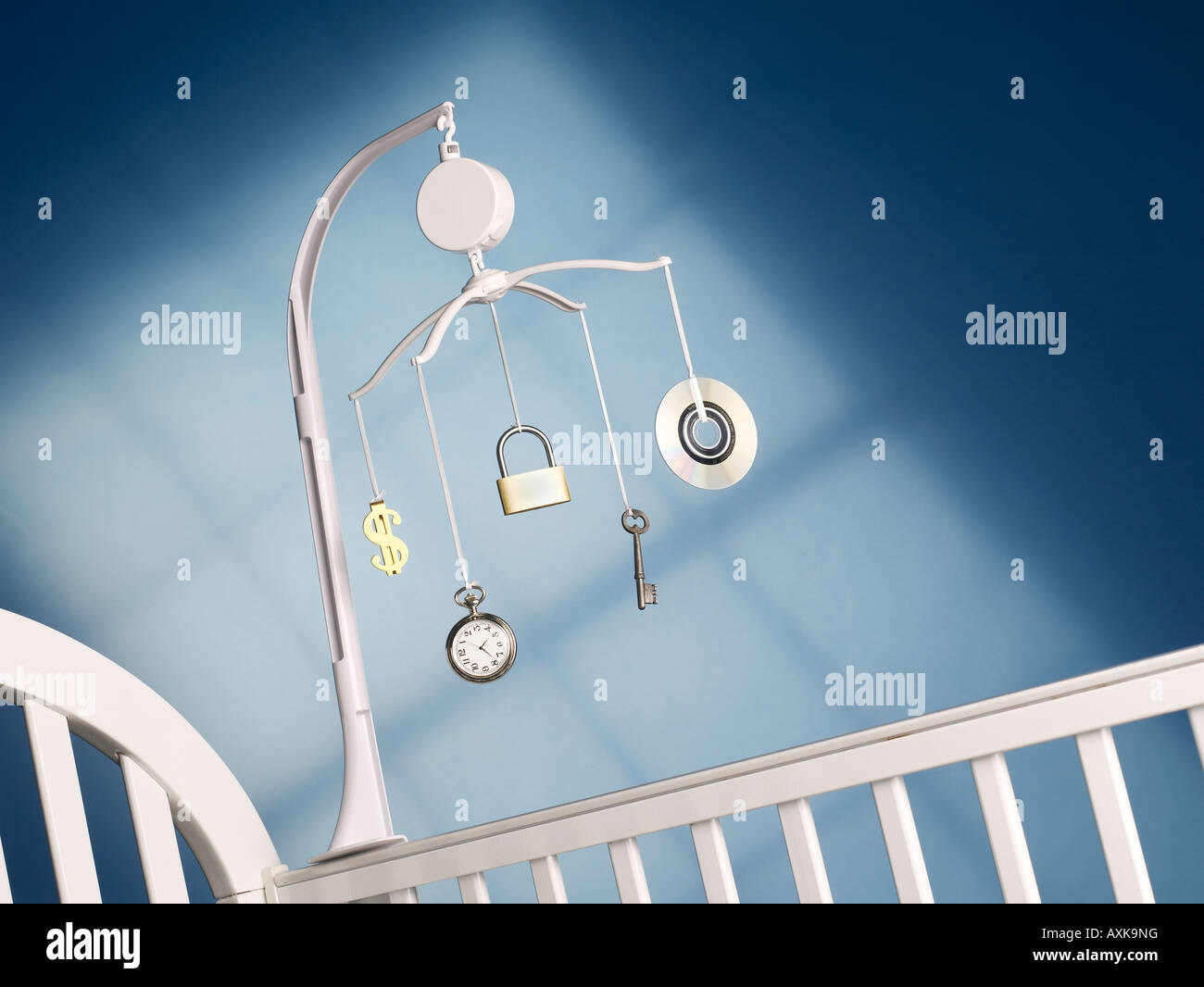 Baby crib mobile hires stock photography and images Alamy