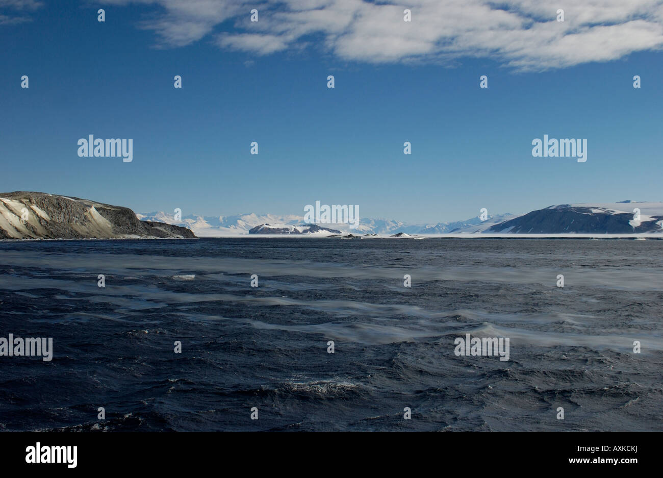 Grease Ice forming in the Ross Sea Antarctica Stock Photo Alamy