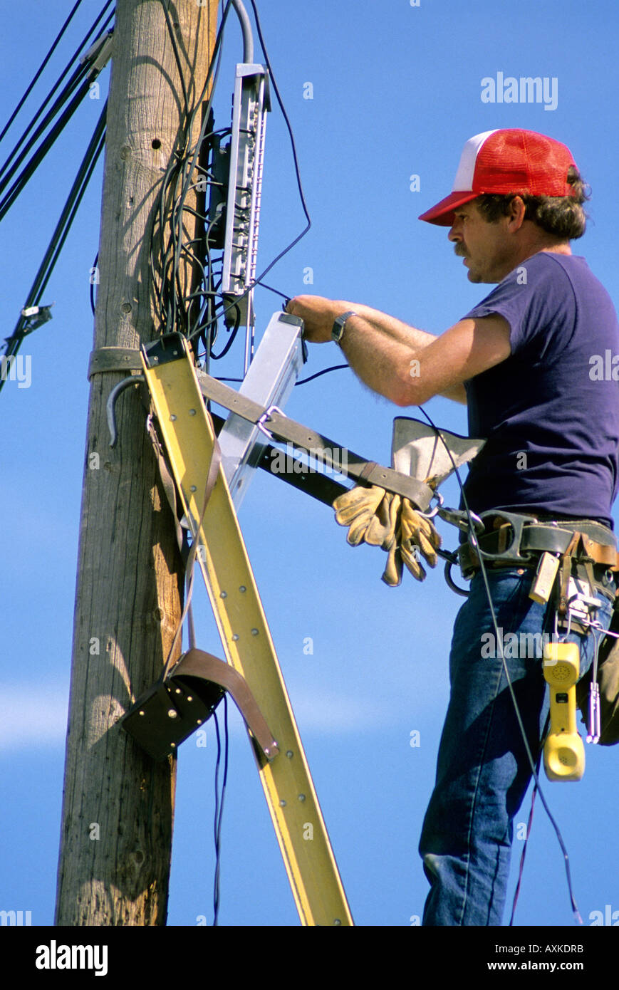 telephone-lineman-hi-res-stock-photography-and-images-alamy