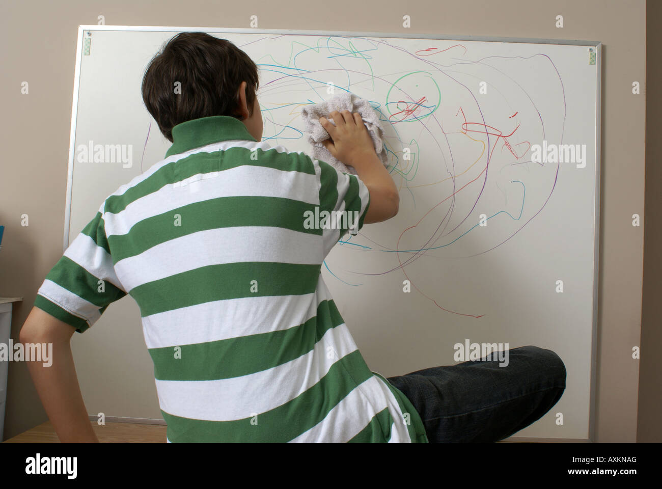 Cleaning Drawing Board Stock Photo Alamy