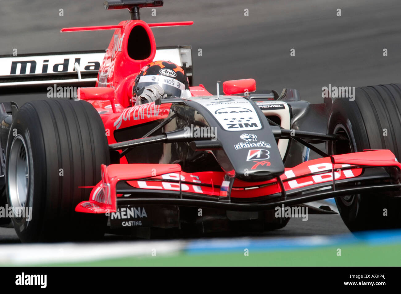 Christijan Albers, NED, Midland, Grand Prix of Germany, F1, Hockenheim, Germany, 2006 Stock Photo