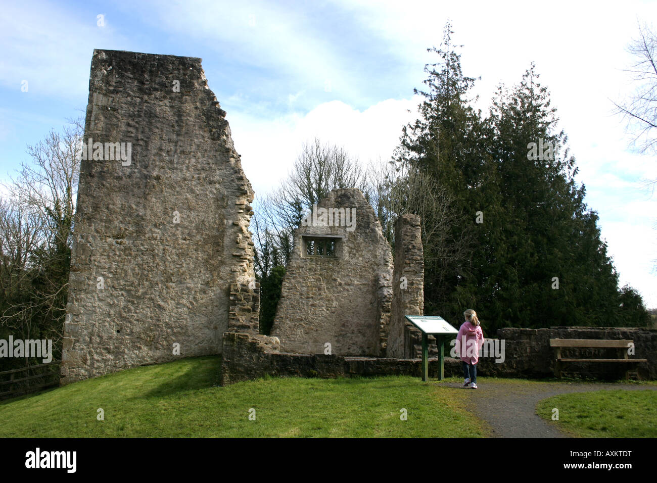 Archdale House at Castle Archdale in Co Fermanagh Northern Ireland. Stock Photo