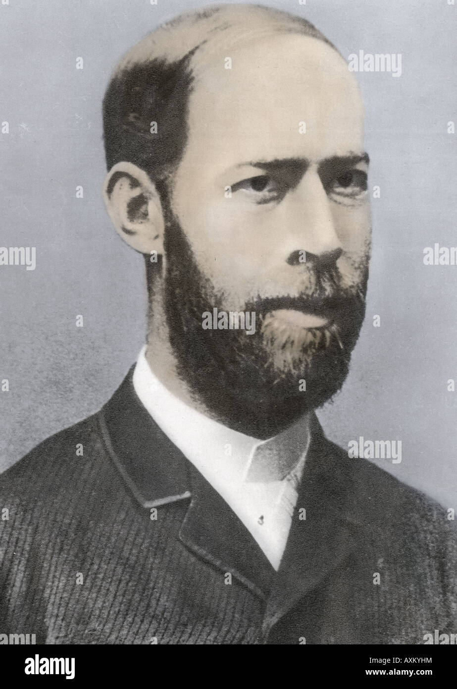 Heinrich Rudolf Hertz (1857 1894) German physicist Stock Photo Alamy