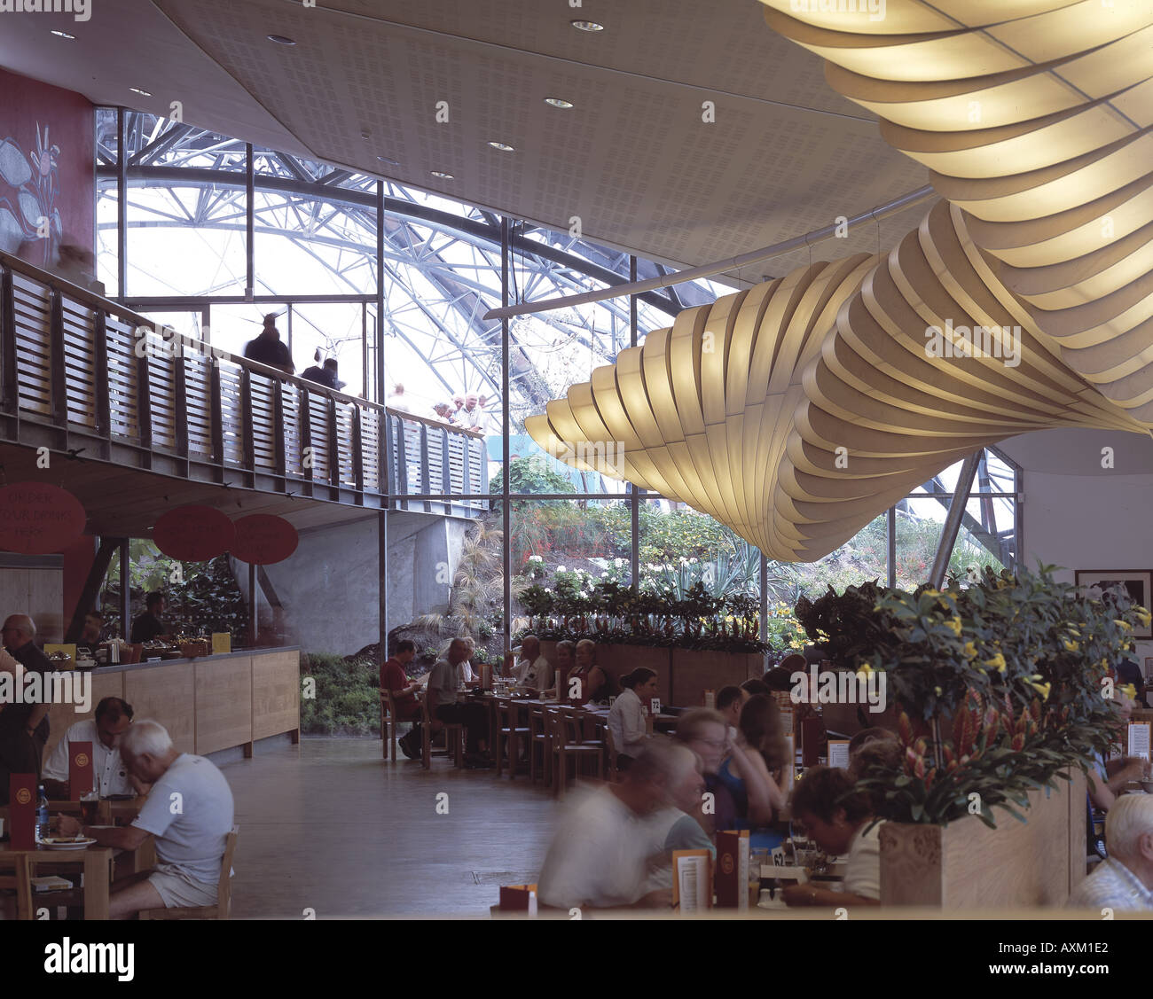 THE EDEN PROJECT Stock Photo