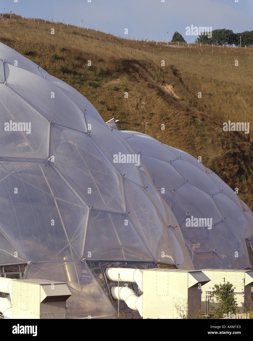 THE EDEN PROJECT Stock Photo