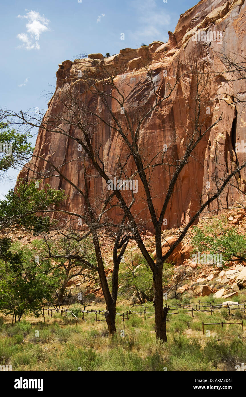 Capitol Reef National Park, Highway 12, Utah Stock Photo