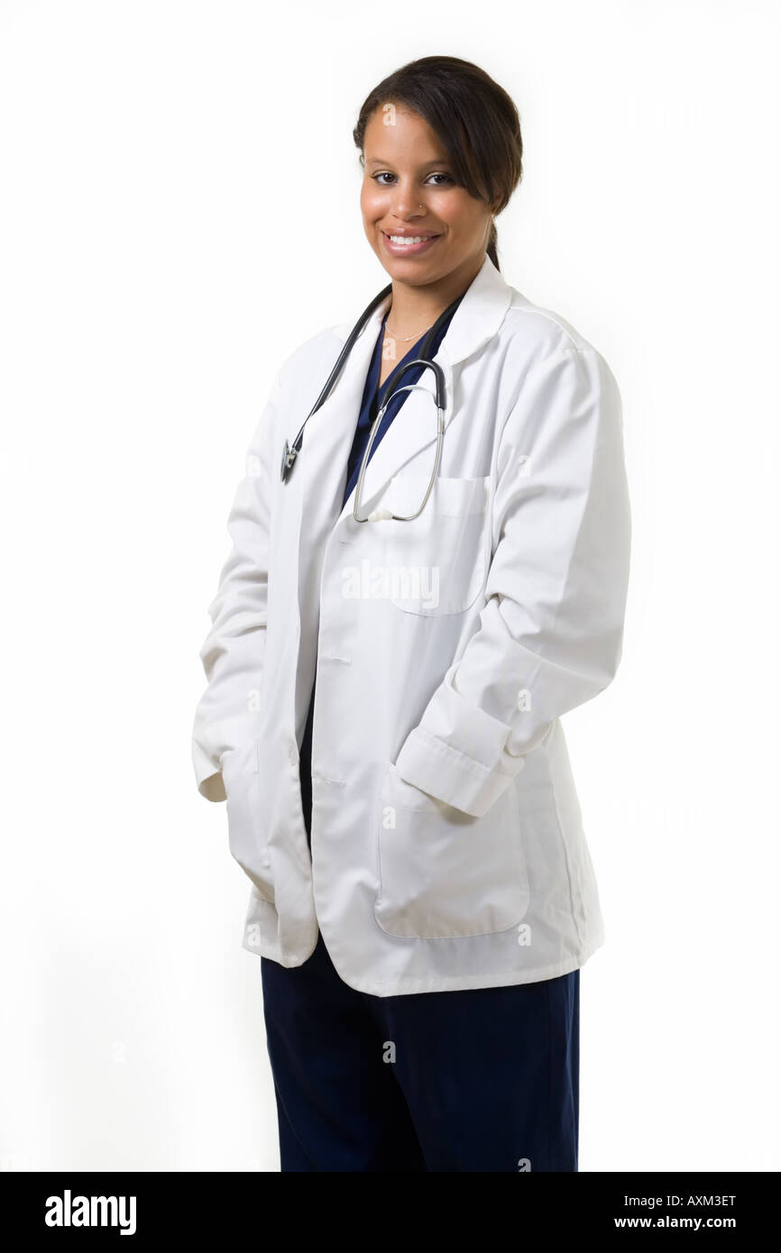 Black lady doctor hi-res stock photography and images - Alamy