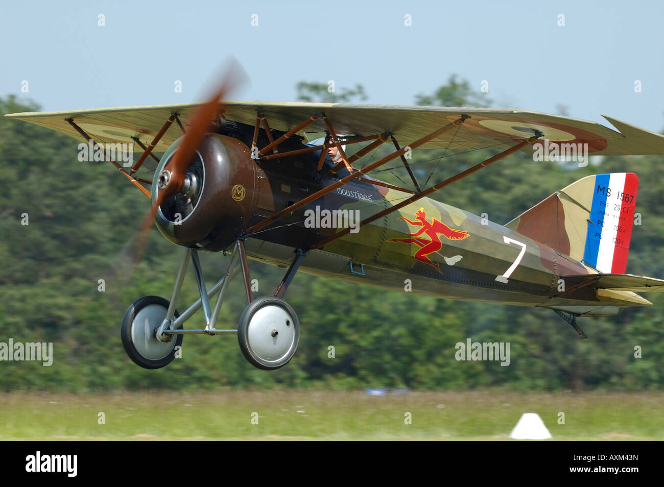 Guerre 14-18 France photo monoplan Morane-Saulnier