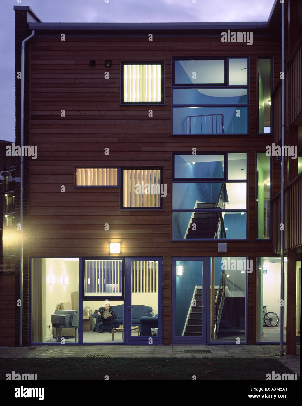 SHELTERED HOUSING ACCOMODATION Stock Photo