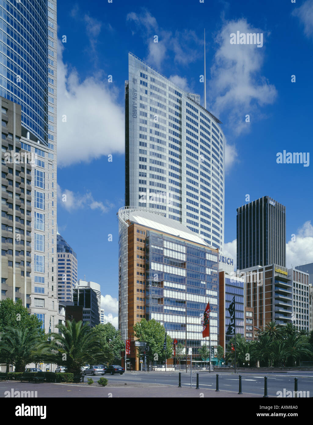 AURORA PLACE, RENZO PIANO BUILDING SYDNEY, AUSTRALIA Stock