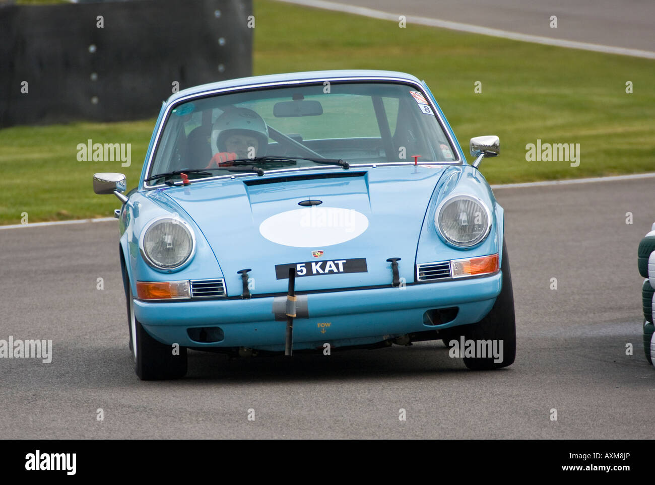 1969 Porsche 911 S at the GRRC Spring Sprint, Goodwood, Sussex, UK. Stock Photo