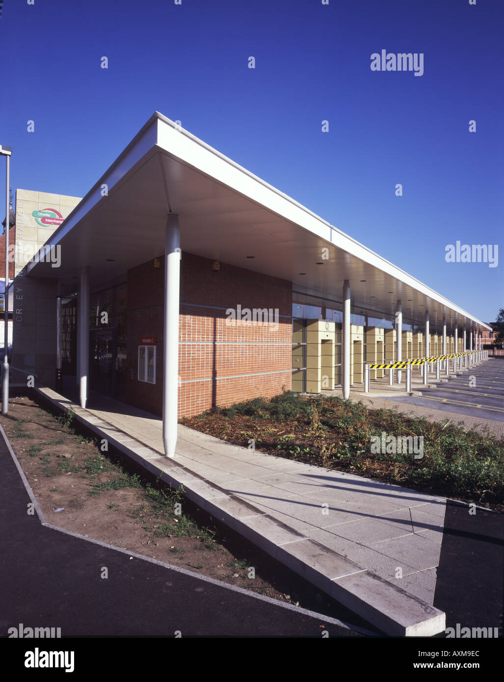 Chorley bus station hires stock photography