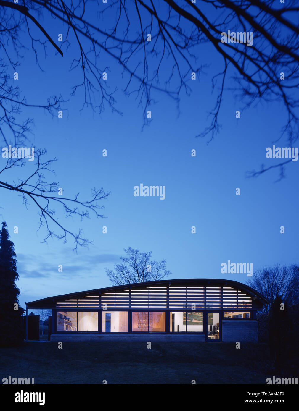 PRIVATE HOUSE Stock Photo