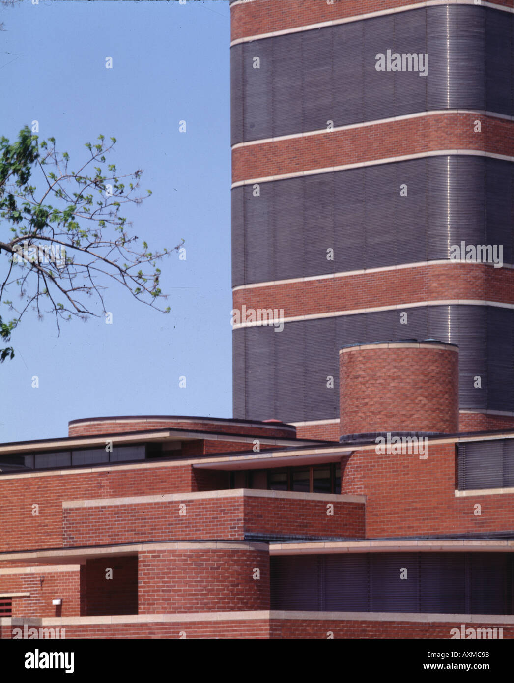 JOHNSON WAX ADMIN RESEARCH TOWER Stock Photo