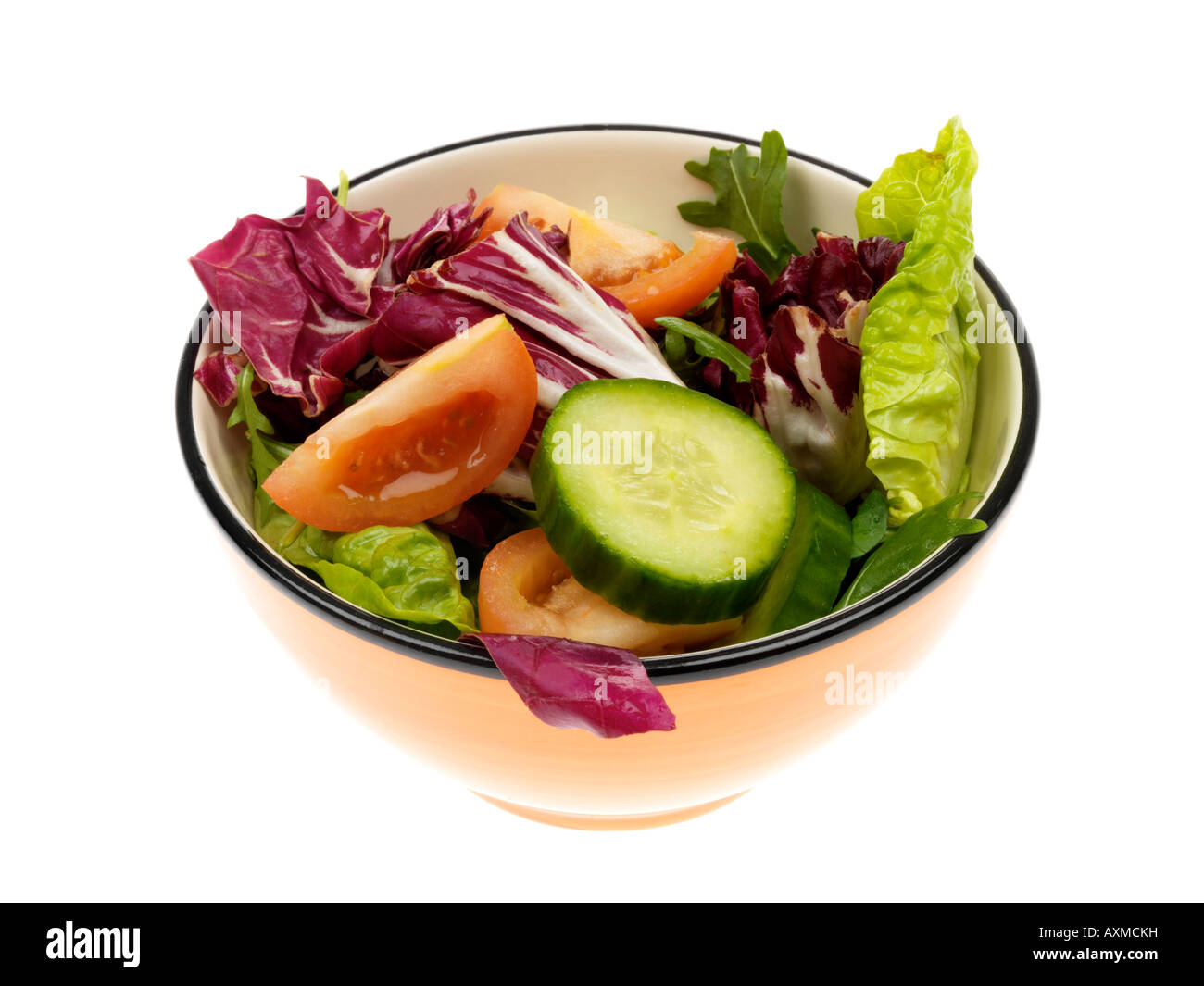 Mixed Salad Bowl Stock Photo Alamy