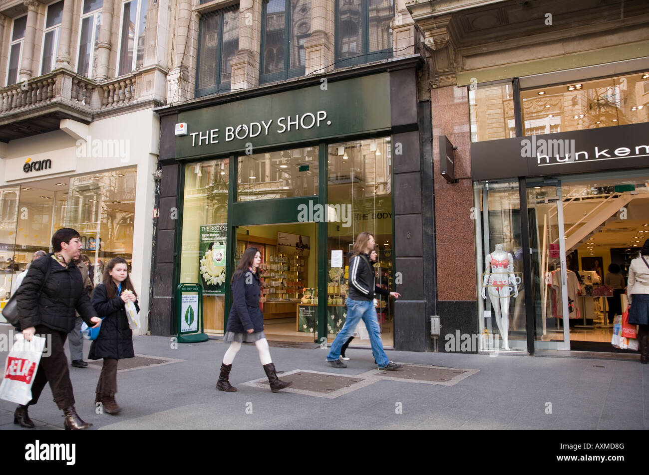 Branch of The Body Shop store in Antwerp, Belgium Stock Photo Alamy