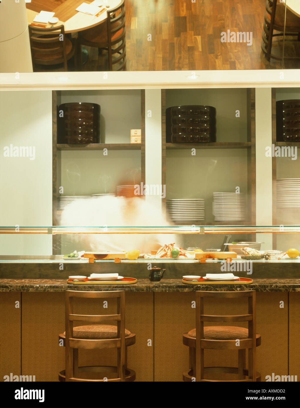 UBON SUSHI RESTAURANT Stock Photo