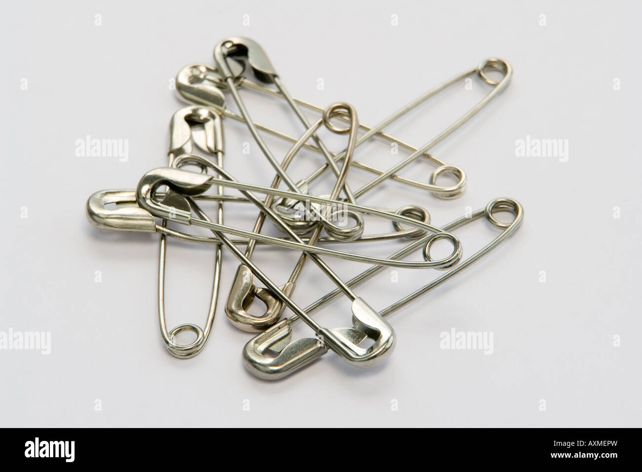 Safety pins Stock Photo Alamy