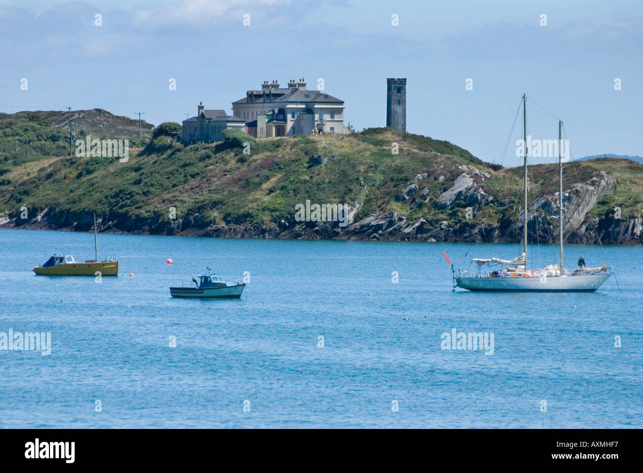Marconi Telegraph Station Crookhaven County Cork Ireland Stock Photo