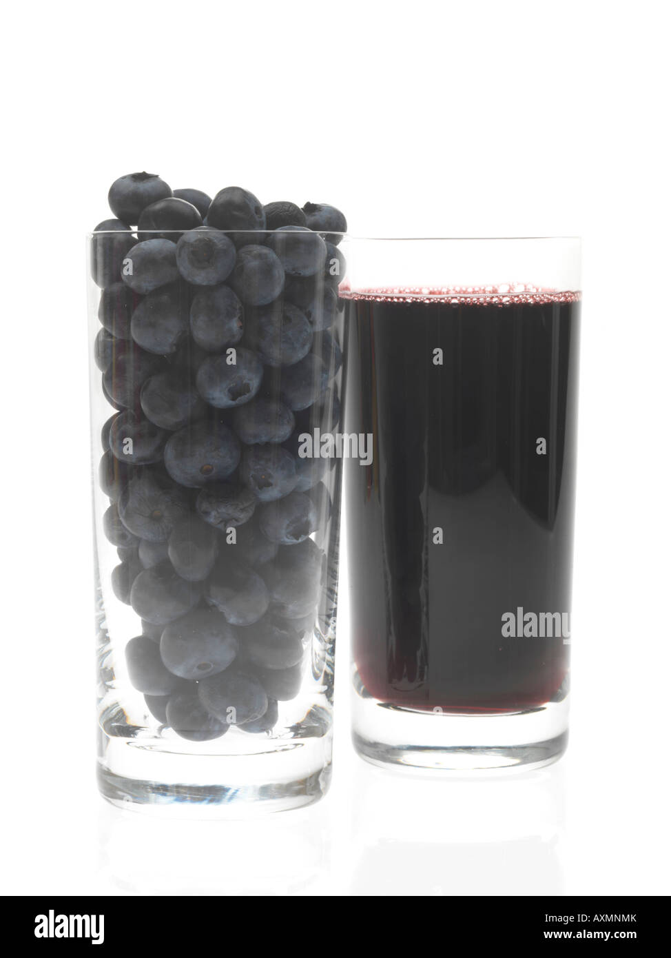 Blueberry Juice Stock Photo Alamy