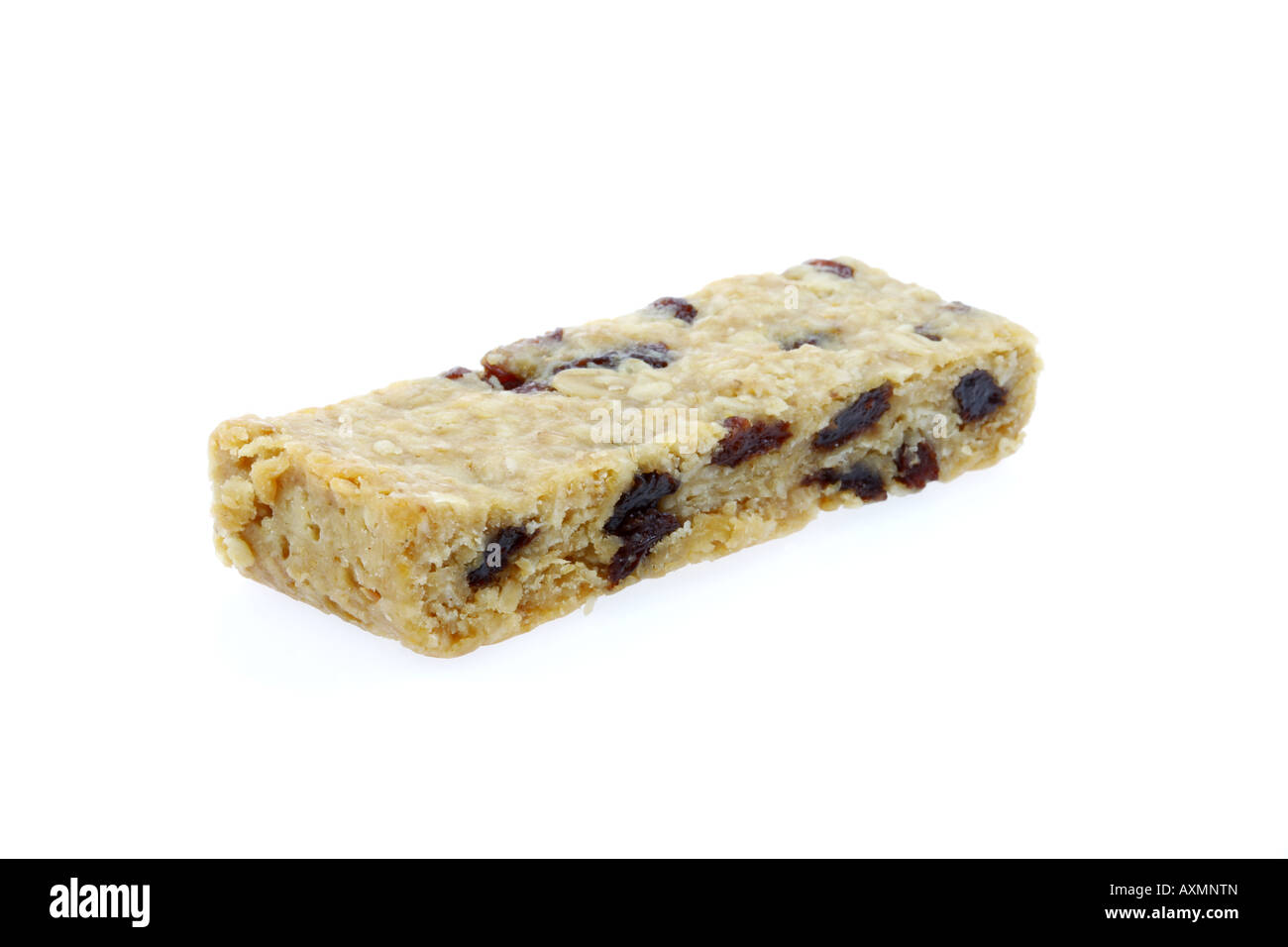 Nut and Raisin Flap Jack Stock Photo Alamy