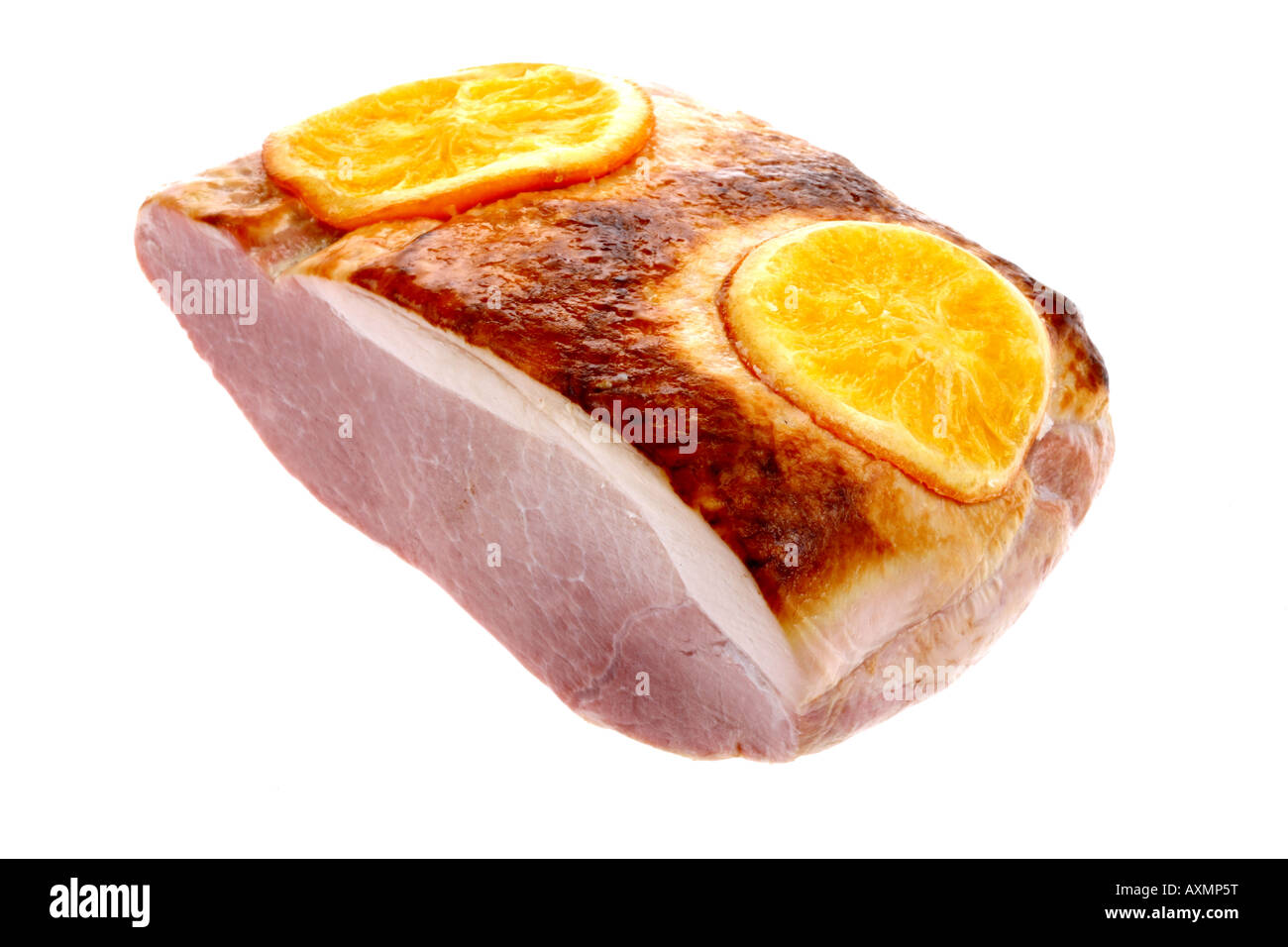 Cooked Ham Joint Stock Photo Alamy