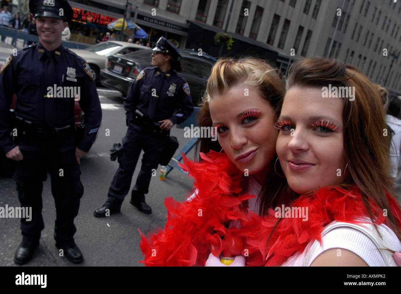 Pulaski Parade on Fifth Avenue in New York City Stock Photo Alamy