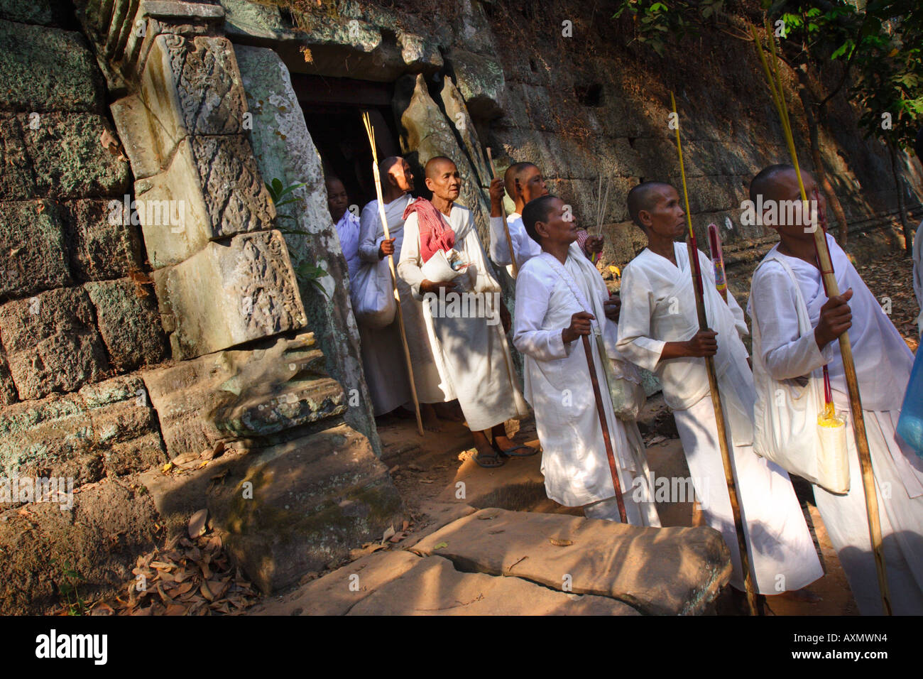 Temples of Angkor, Cambodia Stock Photo