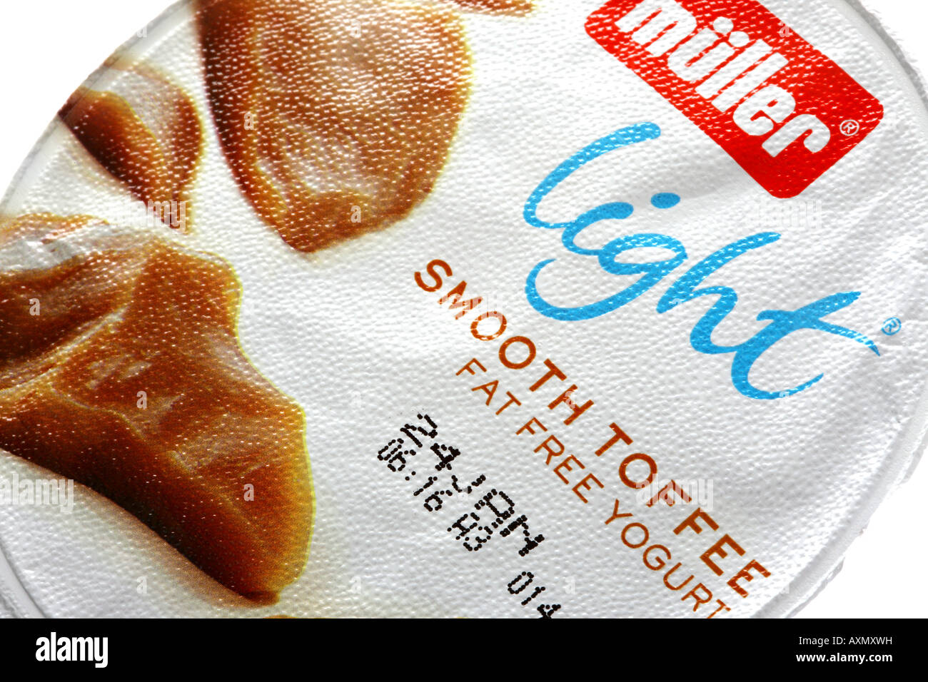 Smooth toffee yogurt hires stock photography and images Alamy