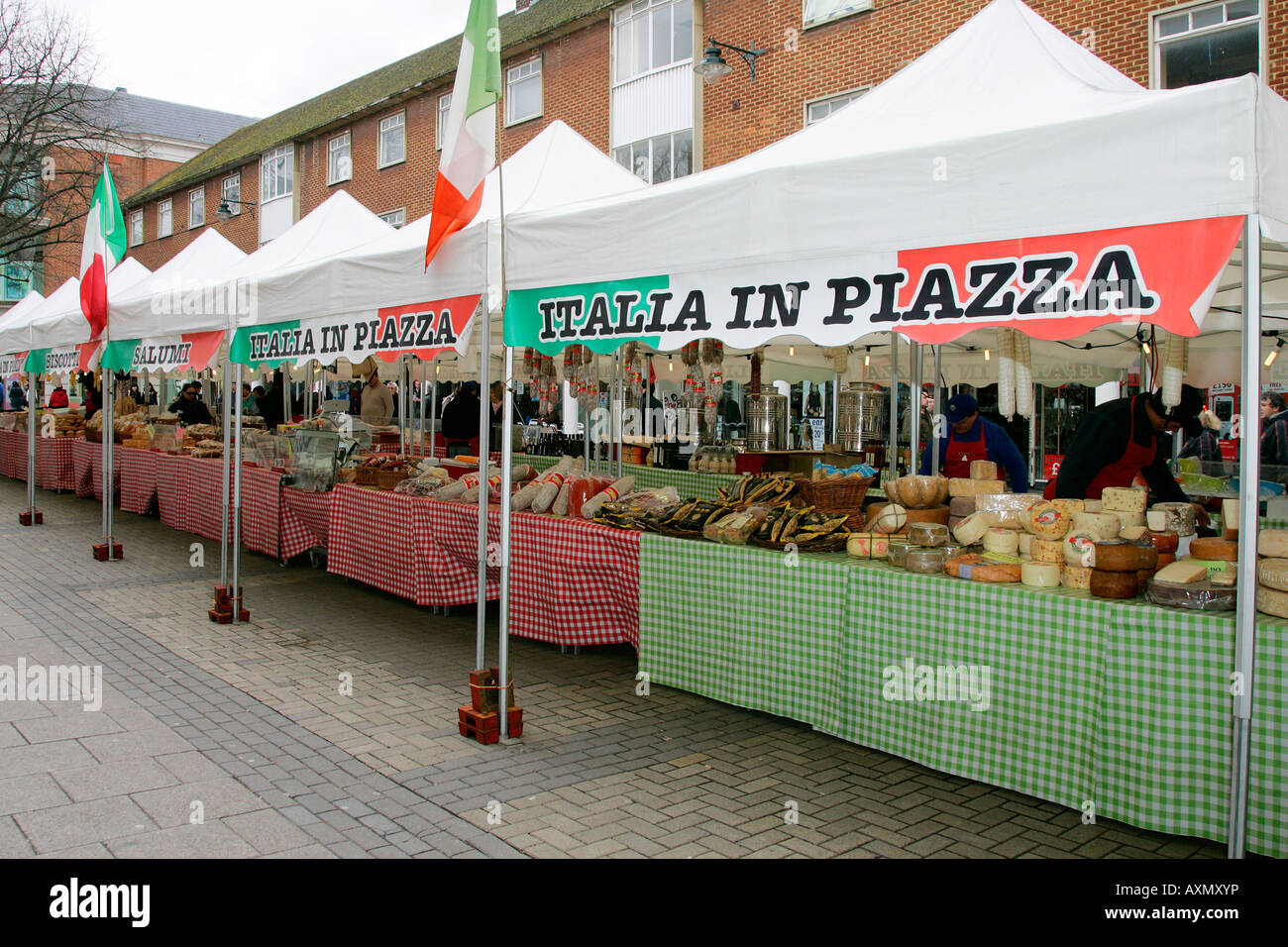 Italian street market food vendor chews store shop traditional mobile