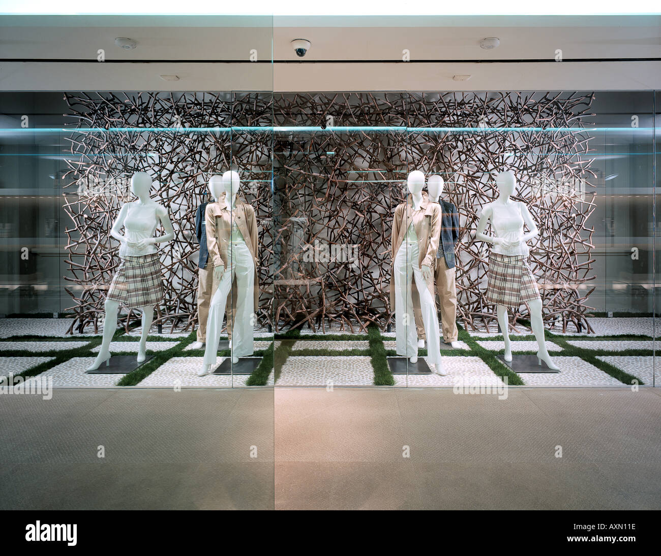 BURBERRY STORE & DESIGN STUDIO, MILAN, ITALY Stock Photo - Alamy