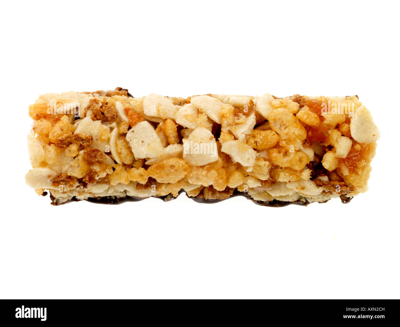 Orange Chocolate Cereal Bar Stock Photo Alamy