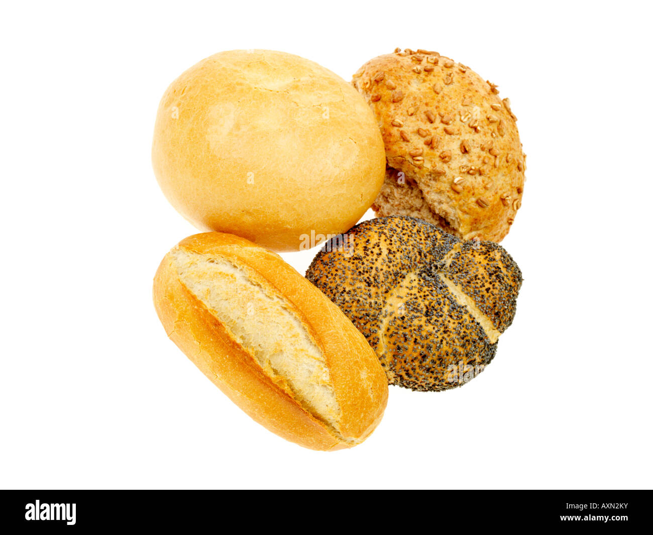 Selection of Bread Rolls Stock Photo Alamy