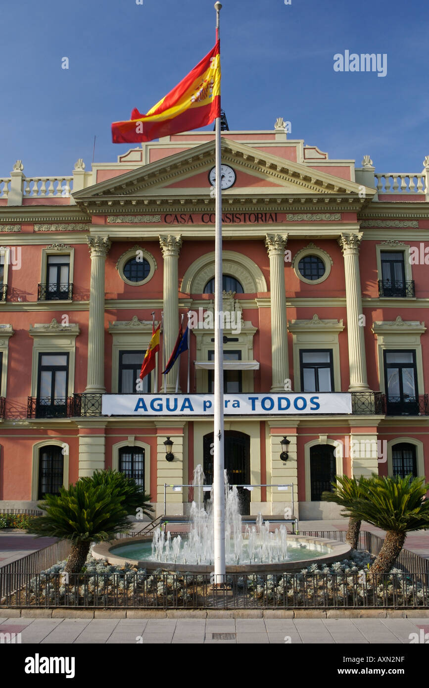 Murcia Town Hall Stock Photo - Alamy